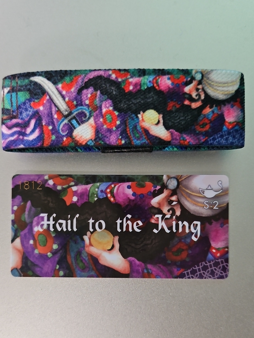 ZOX Hail To The King Bracelet Strap New Unworn With Card